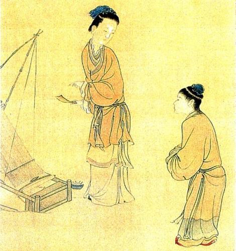 孟母断机