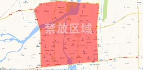 城区烟花爆竹禁止燃放区域示意图 (点击查看大图) 安丘城区禁放范围