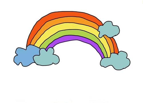 儿童彩色简笔画儿童画素材免费图集,快来学画画吧