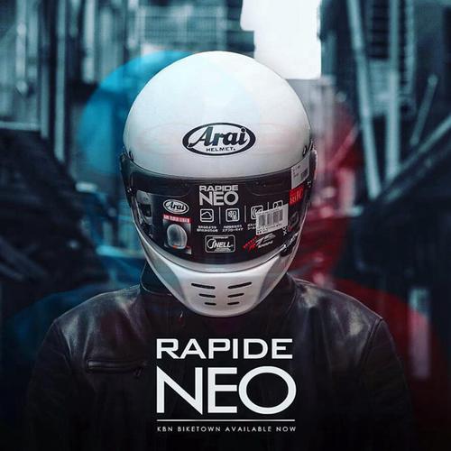正品arai rapide-neo复古巡航摩托车头盔印第安哈雷机车骑行全盔
