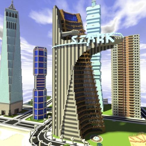 斯塔克大厦简笔画
