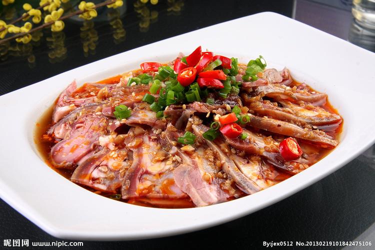 捣蒜羊头肉