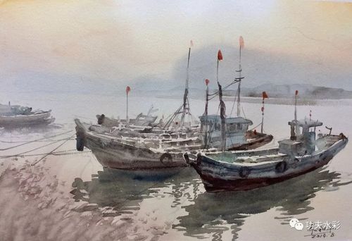 2019 · 情感与体验 | 苏和平水彩画中笔下的渔船