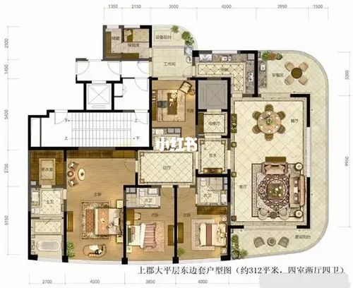 平面图系列-300㎡大平层_大平层_装修_阳台_家居家装