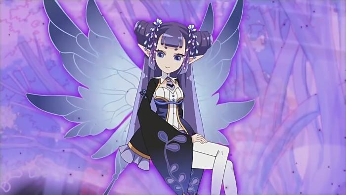 小花仙第三季 黑化 紫藤花精灵王 御姬 自截