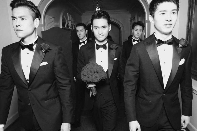 袁弘的伴郎团都有谁?