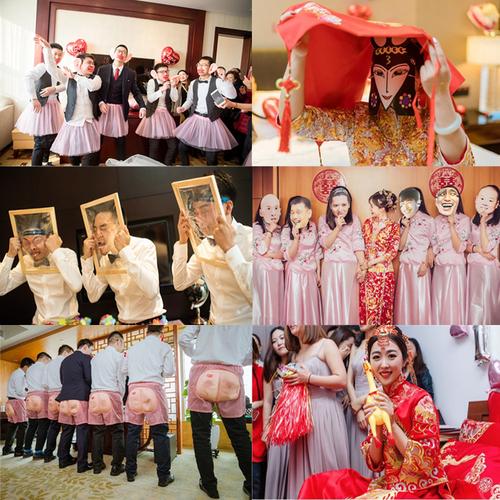 道具结婚搞怪用品接亲迎亲游戏婚礼堵门通关创意礼盒