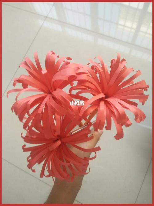 自己做的彼岸花_彼岸花_兴趣爱好_手工