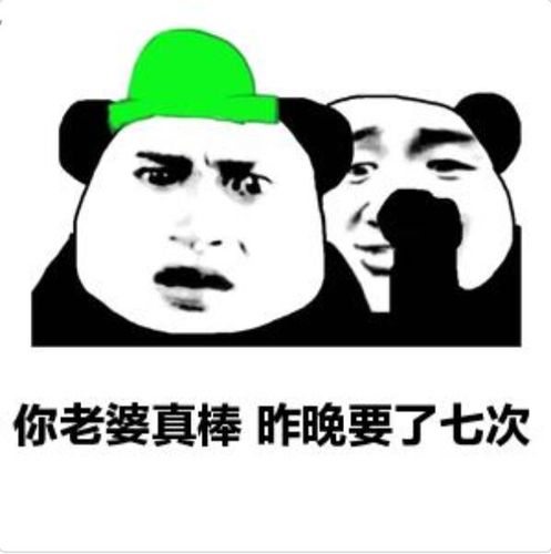 你老婆真棒昨晚要了七次表情包 - 日常表情包