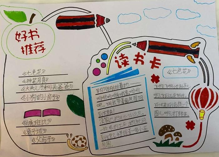 分享阅读的快乐——暨实验小学小中队读书手抄报作业展