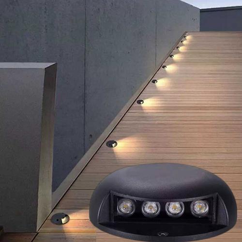 led地埋灯户外防水庭院草坪花园地面透光灯免开孔墙壁