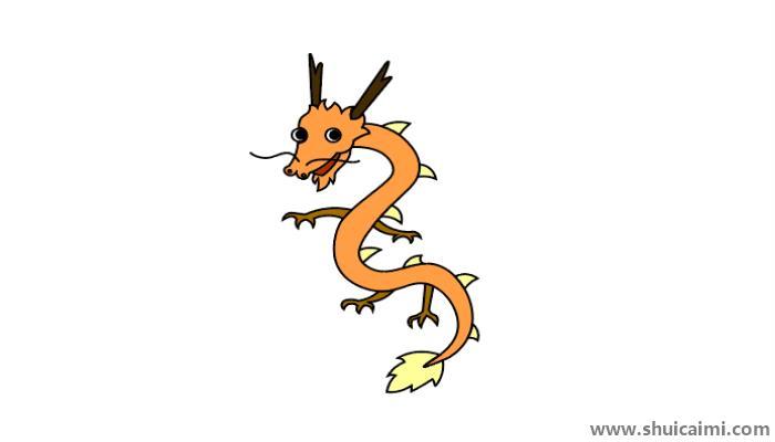 龙简笔画怎么画龙简笔画简单