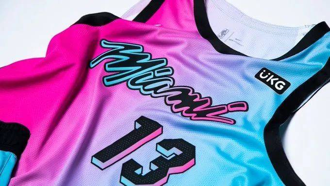 骚热火新城市版球衣发布