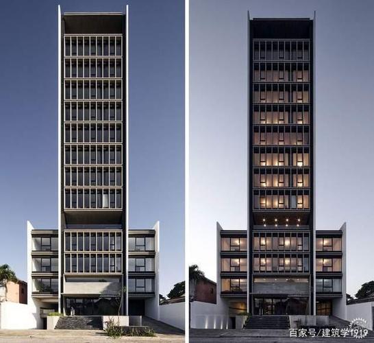 拥有"低调奢华有内涵"立面的公寓楼