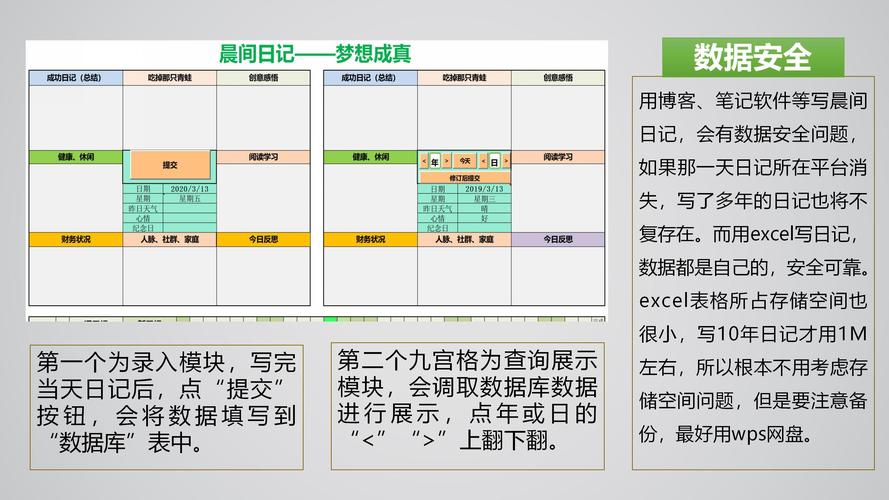 用vba开发的excel晨间日记系统30版来了