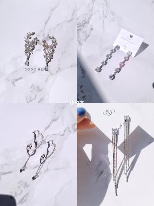 超好看的16款,银色系耳环73157315_耳环_时尚