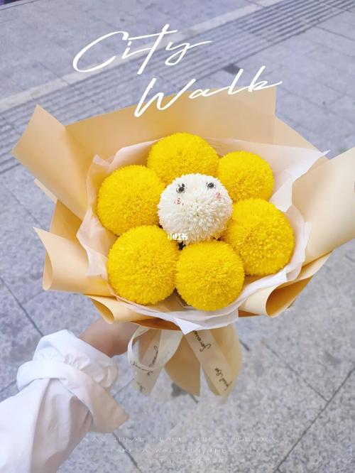 乒乓菊花束_花束_乒乓球_花田物语攻略_家居家装_家居
