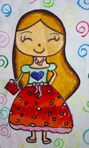 幼儿送给妈妈的一幅画简笔画