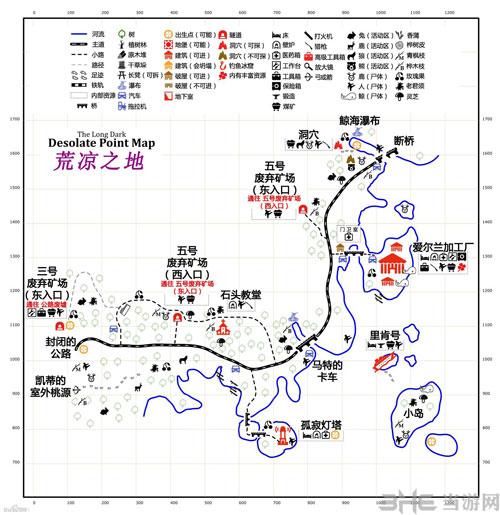 漫漫长夜地图怎么走漫漫长夜地图超详细解析