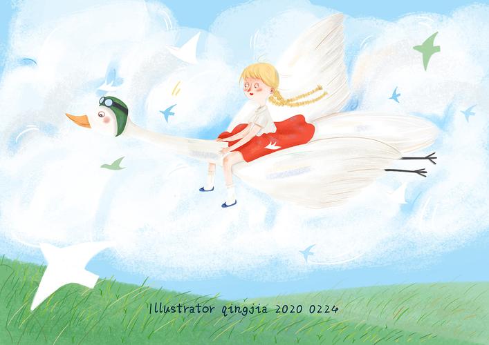 希望未来光明 充满希望 画了两个版本