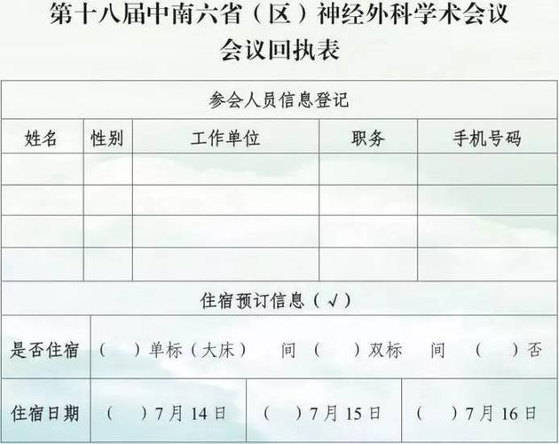 会议通知(7月14-16日)| 第十八届中南六省(区)神经