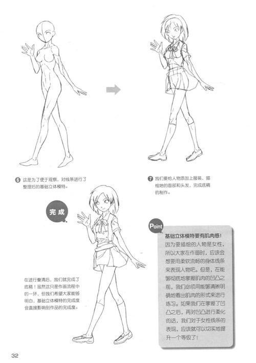 漫画教程日本漫画大师讲座24零基础学画美少女88技185p