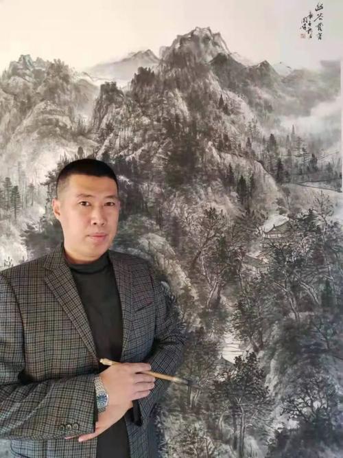 艺术家周晓东简介及作品欣赏