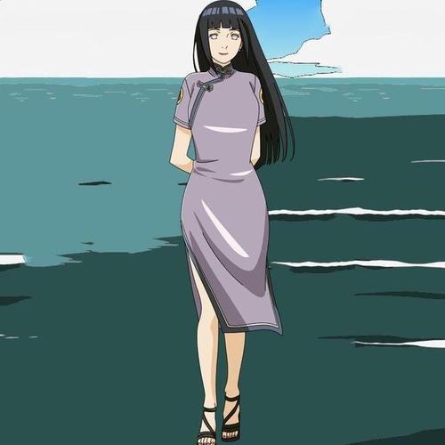 火影中忍者穿上旗袍会是怎样?雏田秒变女神,她却让宅男原形毕露