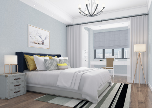 掌握墙布色彩搭配技巧,让您的家变得美美的!