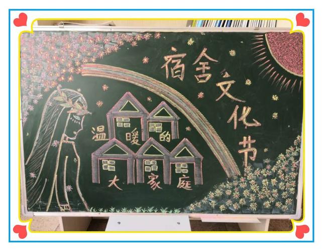 邯郸市第一中学第十届宿舍文化节宿管老师板报展示