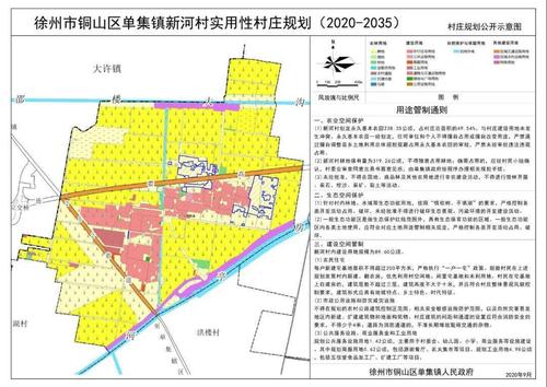 你的家乡将要大变样!铜山两个实用性村庄规划公示