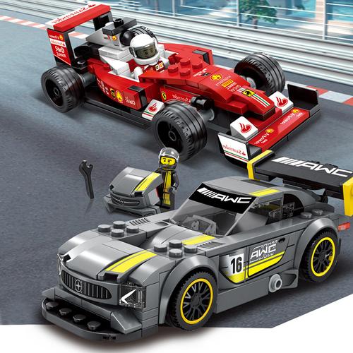 益智乐高方程式超级系列男孩子赛车