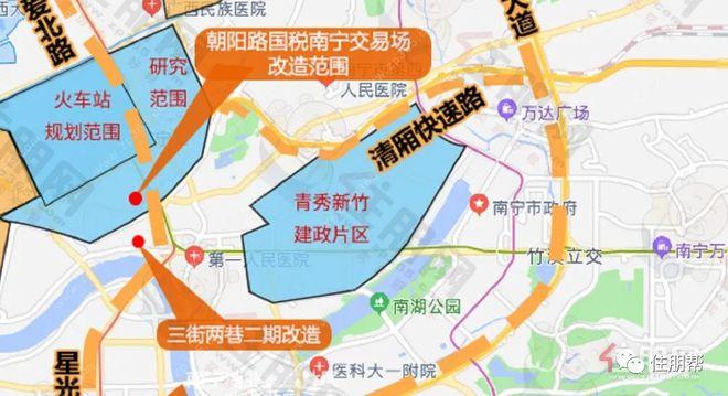 谁家又要拆2022年南宁旧改地图曝光进度是