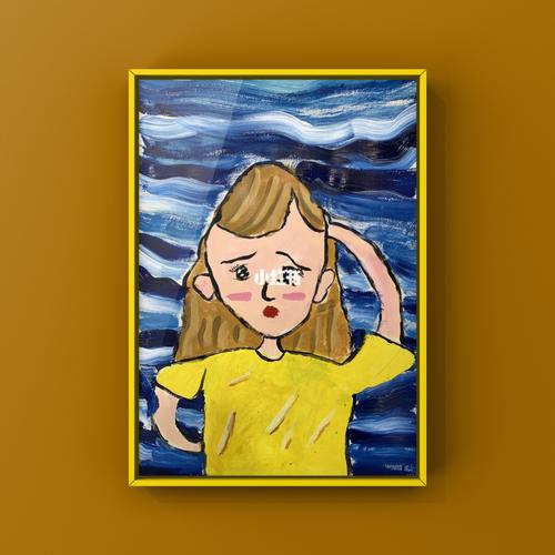 丙烯画儿童创意美术