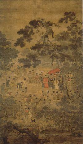 青绿山水的代表《明皇幸蜀图》