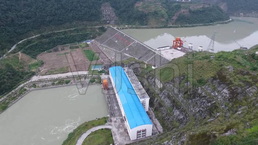 龙头石水电站_1920x1080_高清视频素材下载(编号:6589655)_实拍视频