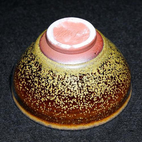 道诣堂建盏九龙窑危敏捷纯手工柴烧作品茶盏花月夜