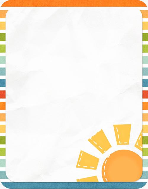 相框png免费下载 太阳 相框 框框