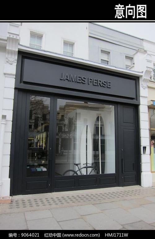 全黑大气门头意向