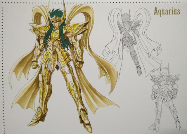 童年回忆之黄金圣衣神话,巨蟹神圣衣整体修改,山羊两