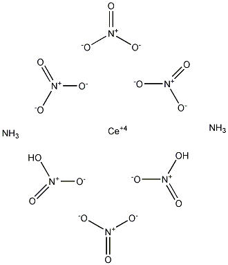 硝酸铈(iv)铵结构式