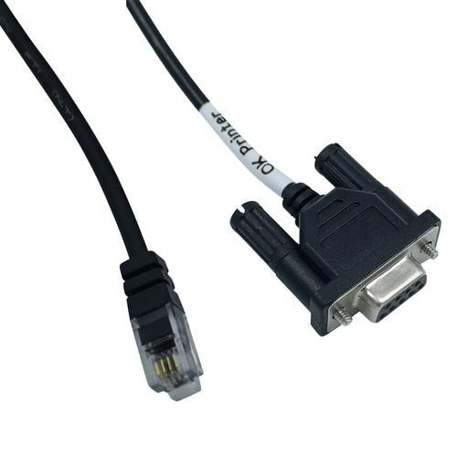 rj11 对 db9公 9针rs232串口线 com口线db9公对母延长线