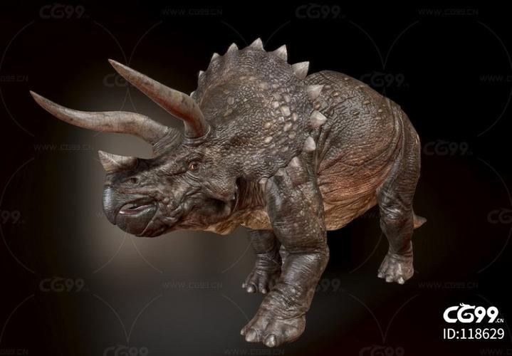 三角龙 恐龙 侏罗纪