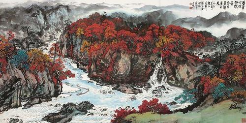 国画大师,岭南画派代表:关山月作品