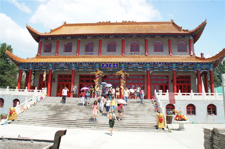 哈尔滨十大寺庙—观音寺,始建于清光绪二十六年,四季香客不断