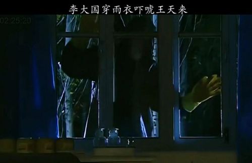 乡村爱情 李大国穿雨衣吓王天来