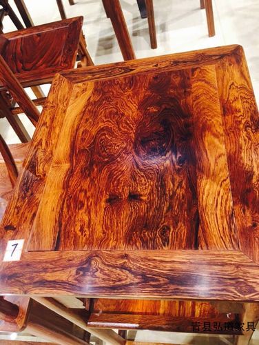 大叶黄花梨家具特性|升值大