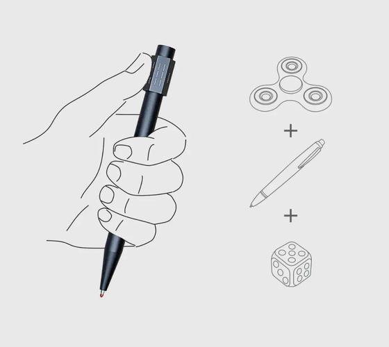 一支笔带你解锁减压新姿势!