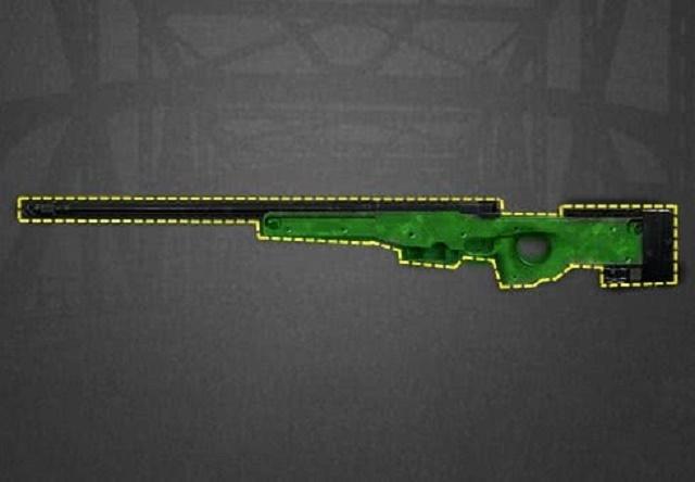 刺激战场雨林图最稀有的狙不是m24更不是awm而是一把连狙