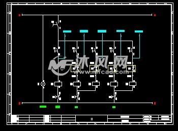 双行车移动钟罩过滤机控制箱电气原理图